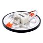 Empotrado circular con base ajustable 12 W luz blanca 13502 Adir