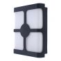 Arbotante decorativo ovalado 40 W luz blanca Milford 14186 Mavrik