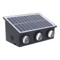 Luminario led solar de luz cálida (6 leds) 14345 Mavrik