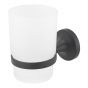 Juego de accesorios para baño negro mate 16250 Maxflu