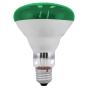 Lámpara incandescente tipo reflector BR30 75 W Verde 6008 Adir