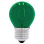 Lámpara incandescente decorativa G-45 7 W Verde 6053 Adir