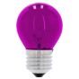 Lámpara incandescente decorativa G-45 7 W Violeta 6055 Adir