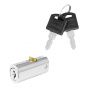 Cerradura Push para muebles de acero 6502-0228-01 Soprano