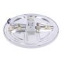 Luminario de LEDS empotrable / sobreponer 15 W luz fría 1224 Sanelec