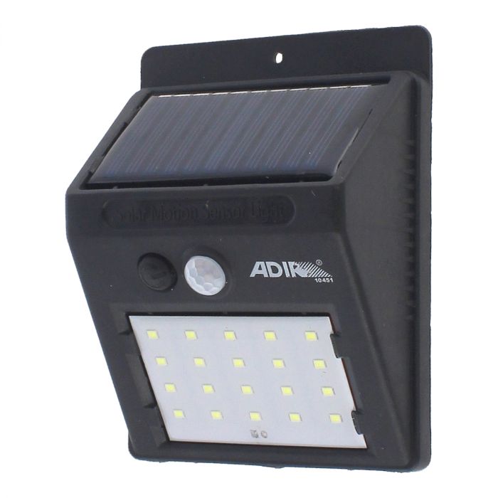 Luminario solar de LED's SMD con sensor de movimiento 10451 Adir