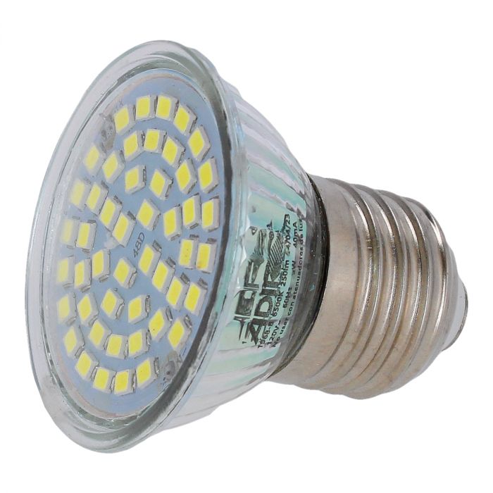 Lámpara 48 super LEDs E27 5 W luz blanca 1968-B Adir