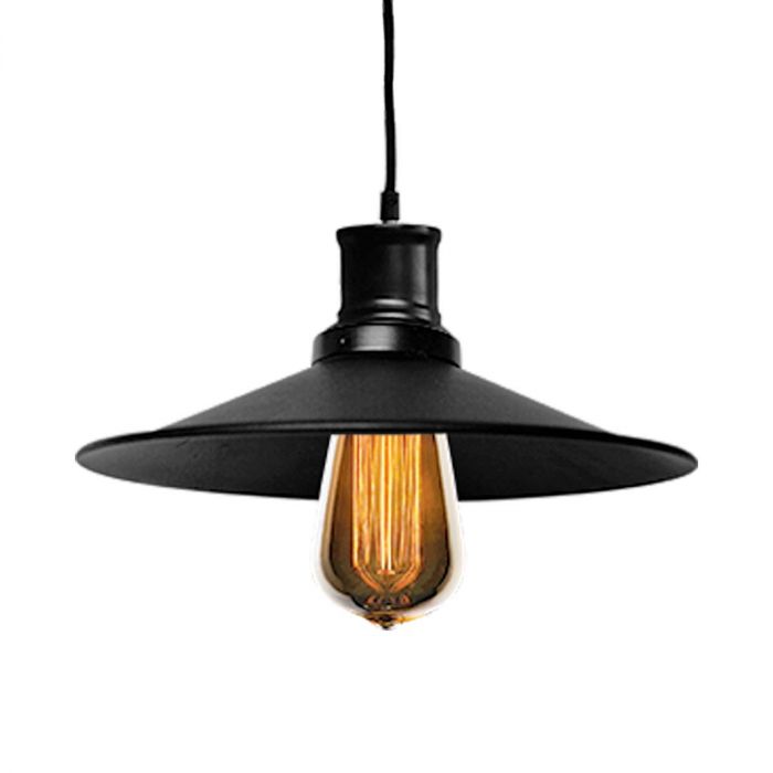 Luminario colgante decorativo Negro mate Olympia 5097 Adir