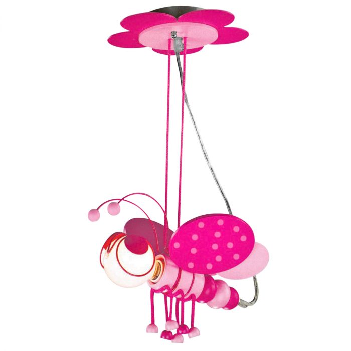 Luminario decorativo infantil Mariposa rosa 5134 Adir