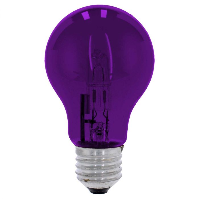 Lámpara de Halógeno A-60 40 W Violeta 5585 Adir