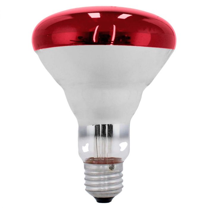 Lámpara incandescente tipo reflector BR30 75 W Rojo 6011 Adir