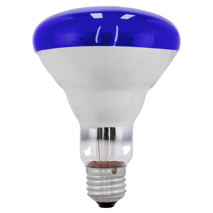 Lámpara incandescente tipo reflector BR30 75 W Azul 6012 Adir