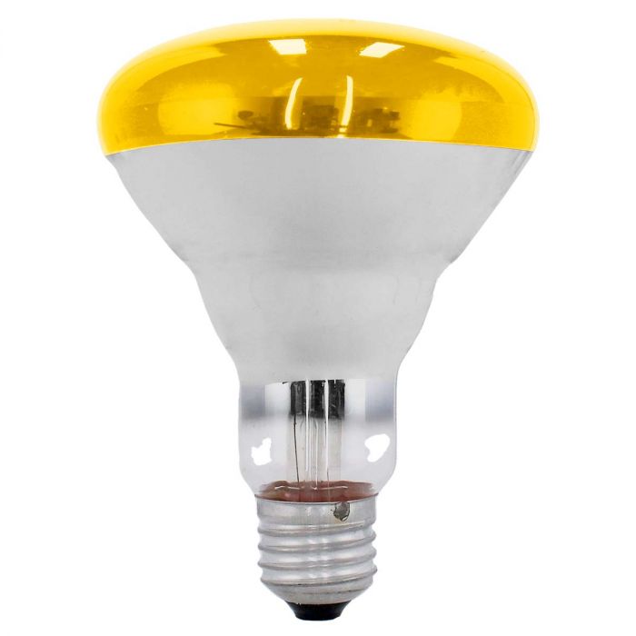 Lámpara incandescente tipo reflector BR30 75 W Amarillo 6013 Adir