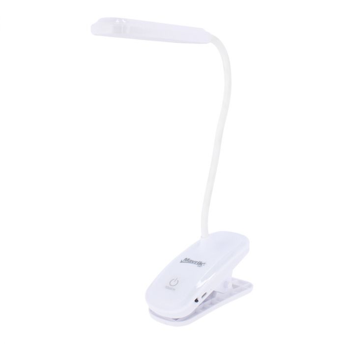 Luminario LED de escritorio base con clip 8307 Mavrik