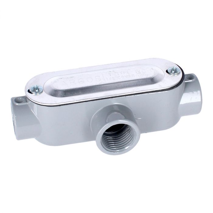 Condulet de aluminio tipo T50 de 1/2" 9840500 ARGOS