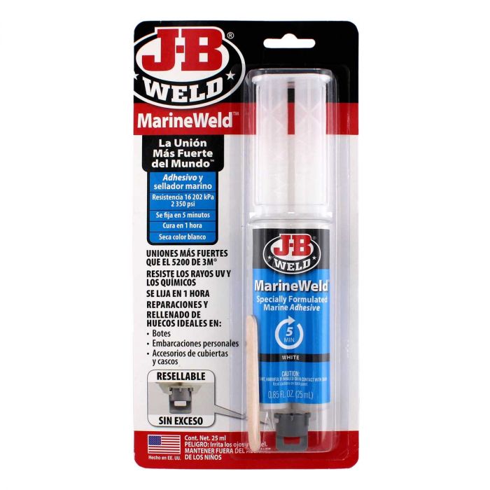 Adhesivo y sellador Marino Marine Weld 25 ml 50172SPA JB-WELD