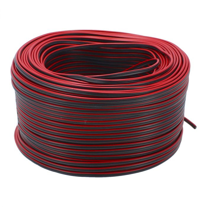 Cable dúplex polarizado bicolor 22 AWG x 100 m 1090 Sanelec