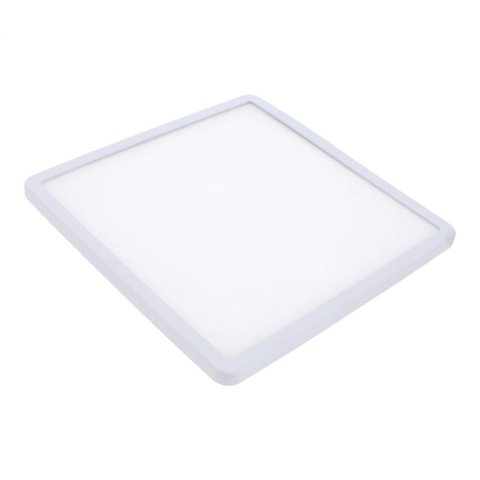 Luminario de LEDS empotrable cuadrado 20 W luz fría 1228 Sanelec