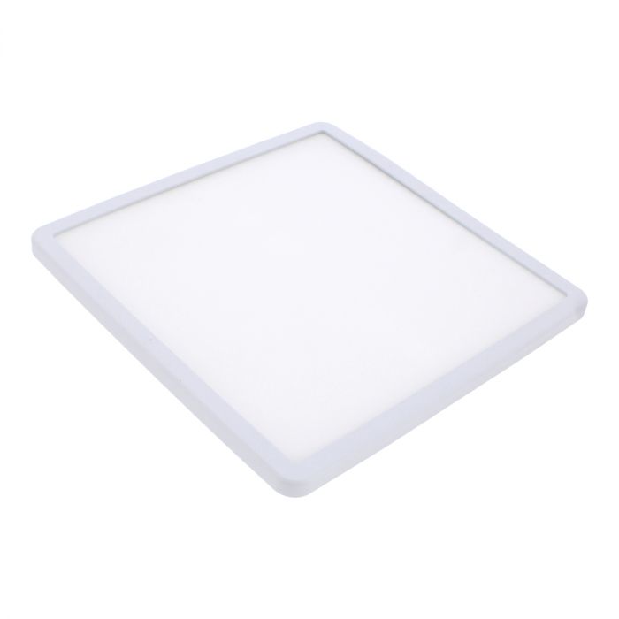 Luminario de LEDS empotrable cuadrado 20 W luz cálida 1319 Sanelec