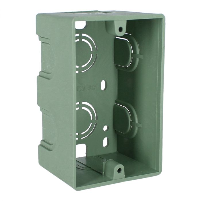 Caja de registro sin tapa 4" x 2" verde CHPP013 Argos