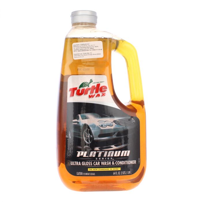 Lavador y acondicionador de autos ultra brillo Platinum 1.89 L Turtle Wax