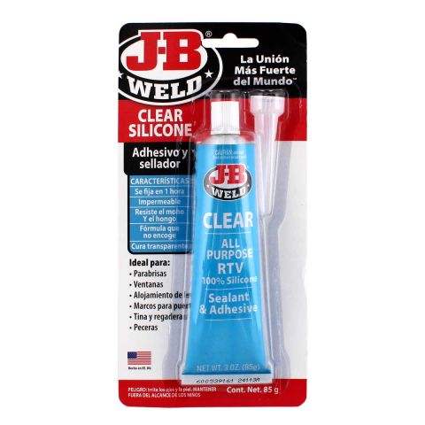 Silicón multipropósito transparente 85 gramos Clear Silicone 31310 JB-WELD