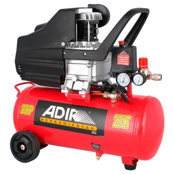 Compresor de aire horizontal 2.5 HP 202 Adir