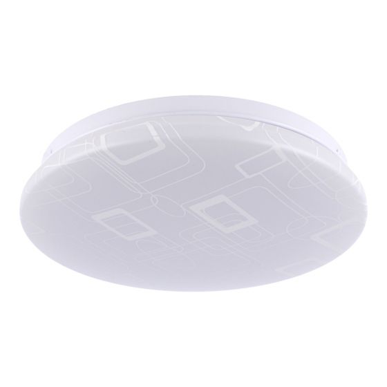 Luminario de LED tipo plafón extra plano 18 W Bali 6579 Adir