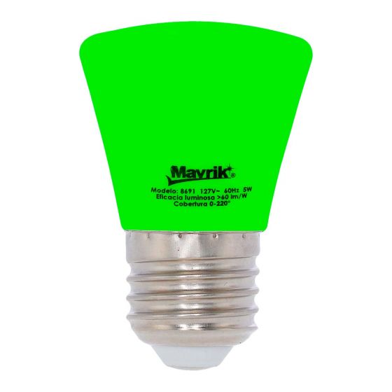 Lámpara color verde de LED 5 W 8687 Mavrik