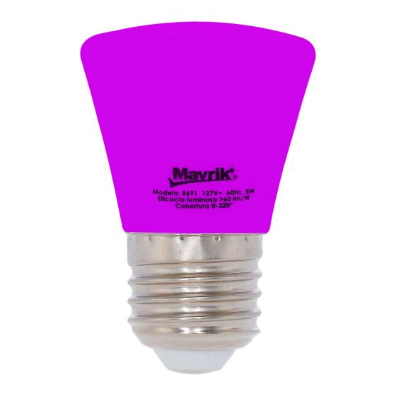 Lámpara color morado de LED 5 W 8690 Mavrik