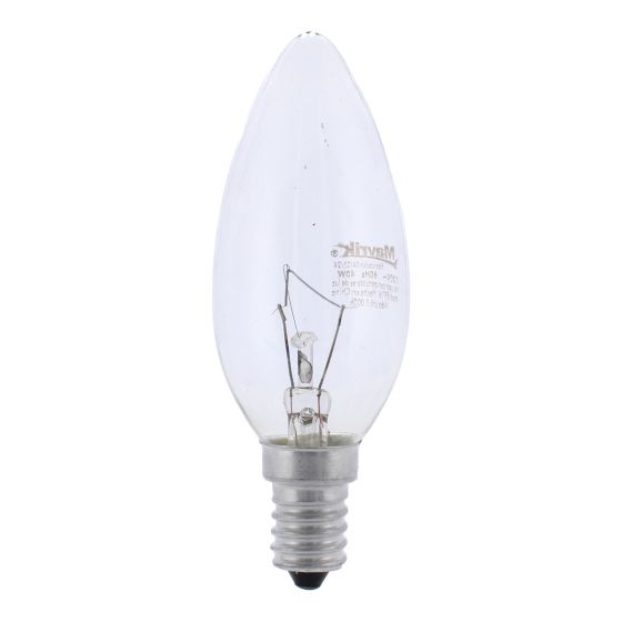 Lámpara incandescente tipo vela 40 W luz cálida 8916 Mavrik