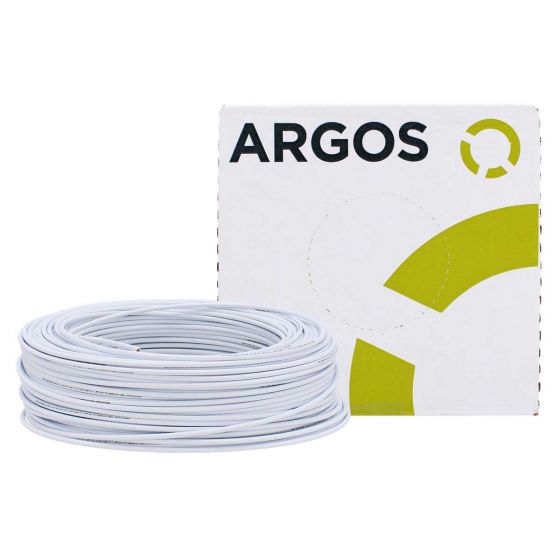 Cable de cobre tipo THW-2-LS/THHW-LS calibre 14 blanco 1100144 ARGOS