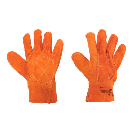 Guantes de carnaza cortos