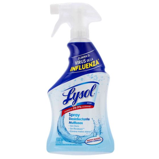 Desinfectante multiusos en spray Lysol 650 ml