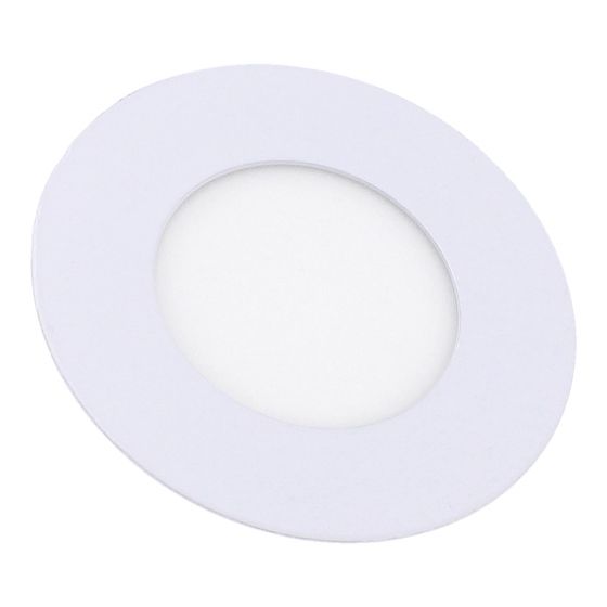 Luminario de LEDS empotrable 3 W luz fría 1131 Sanelec