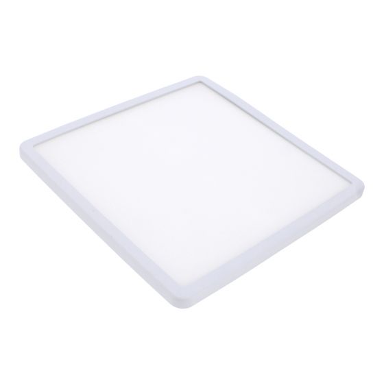 Luminario de LEDS empotrable cuadrado 20 W luz fría 1228 Sanelec