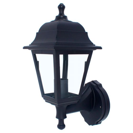 Farol de pared clásico Negro 1230 Sanelec