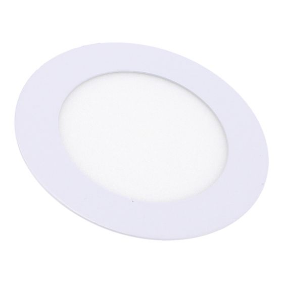 Luminario de LEDS empotrable 6 W luz fría 1253 Sanelec