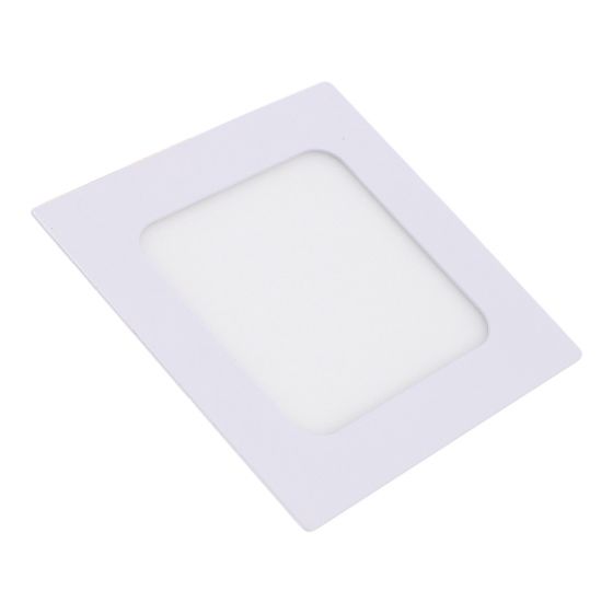 Luminario de LEDS empotrable cuadrado 6 W luz fría 1261 Sanelec