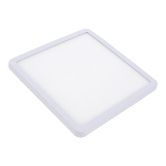 Luminario de LEDS empotrable cuadrado 15 W luz cálida 1318 Sanelec