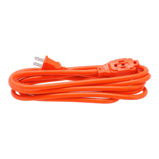 Extensión eléctrica 3 m uso rudo 3x16 AWG naranja 2407 Sanelec